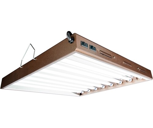 T5 192W 2' 8-Tube Fixture with Lamps