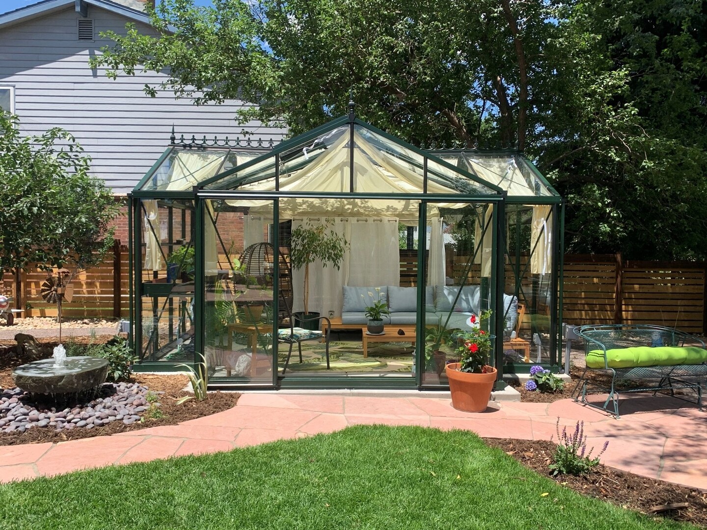 Victorian Orangerie Glass Greenhouse - Gothic Arch Greenhouses|Gothic ...