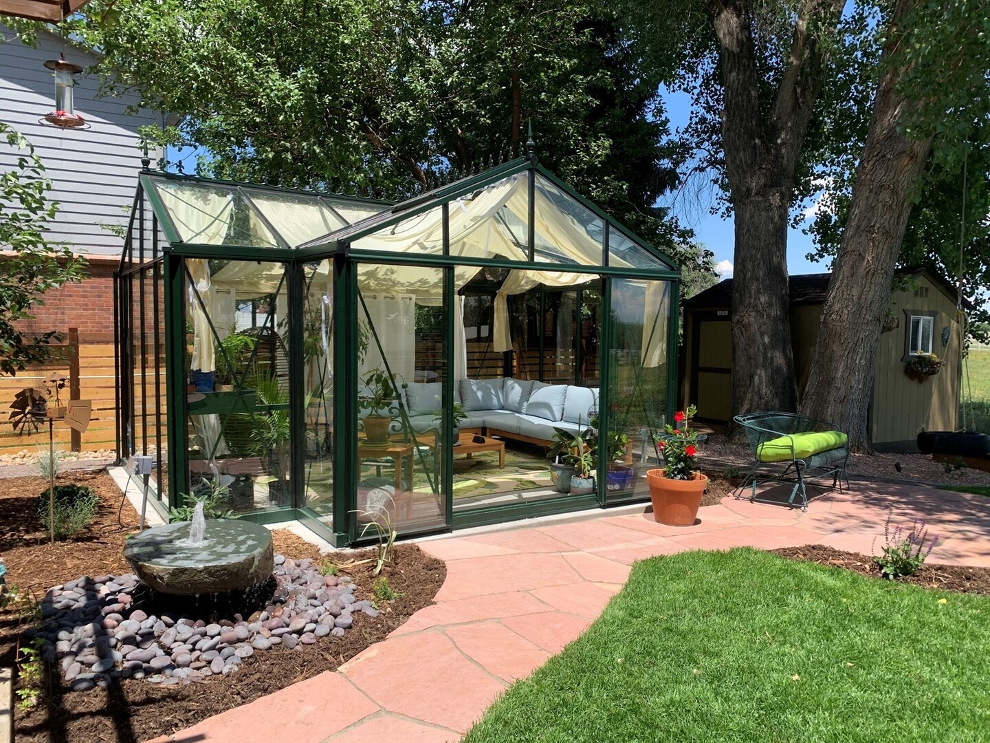 Victorian Orangerie Glass Greenhouse - Gothic Arch Greenhouses|Gothic ...