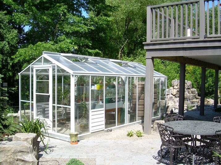 Traditional Glass Greenhouse Kits - Gothic Arch Greenhouses|Gothic Arch ...