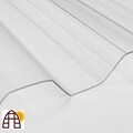 Corrugated Polycarbonate Clear