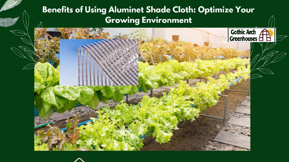 Benefits of Using Aluminet Shade Cloth