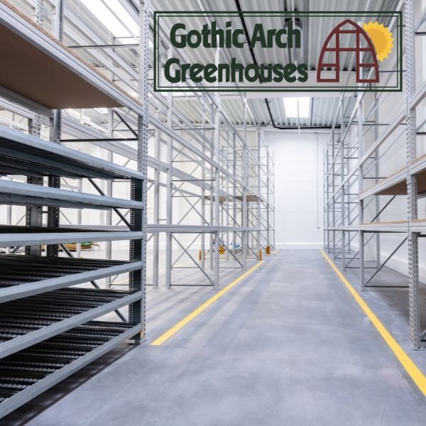 Microgreen racks used alongside compact DWC hydroponic systems