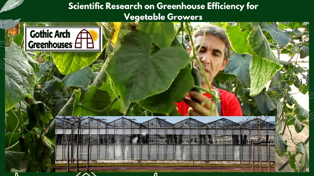 Scientific Research on Greenhouse Efficiency for Vegetable Growers