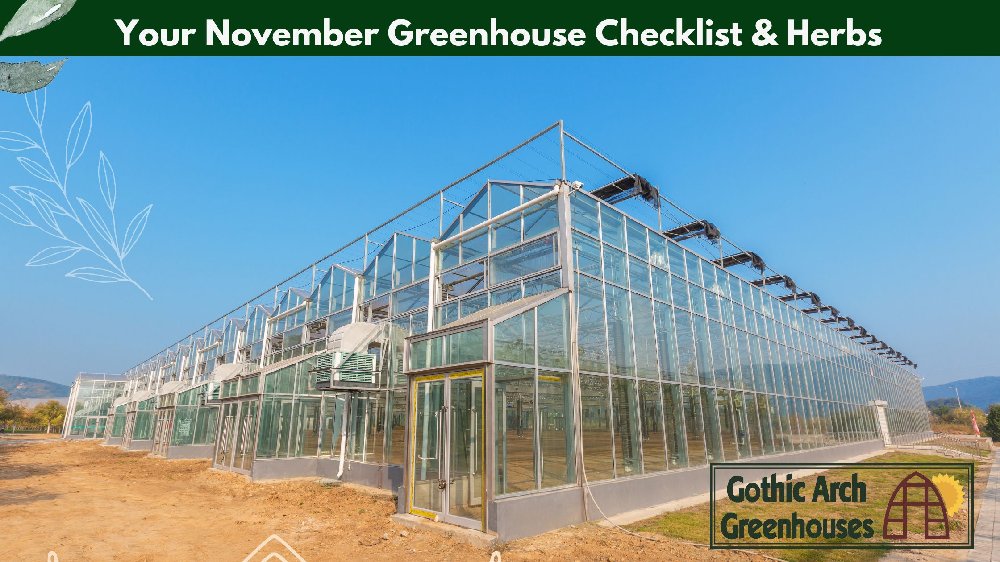 Close-up of a gardener's hands inspecting a greenhouse panel for cracks, hazing, or leaks